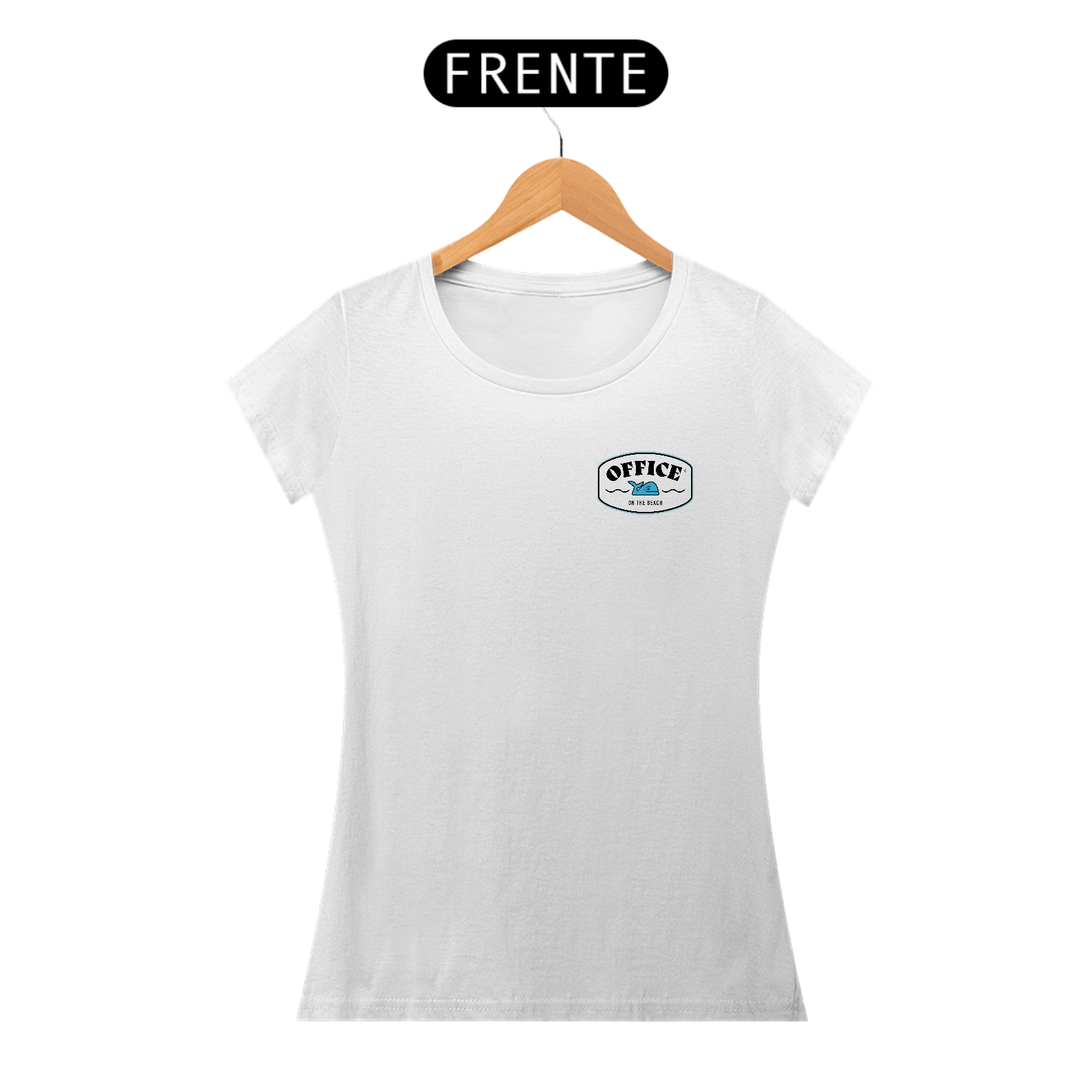 T-Shirt Fem. Office on the Beach