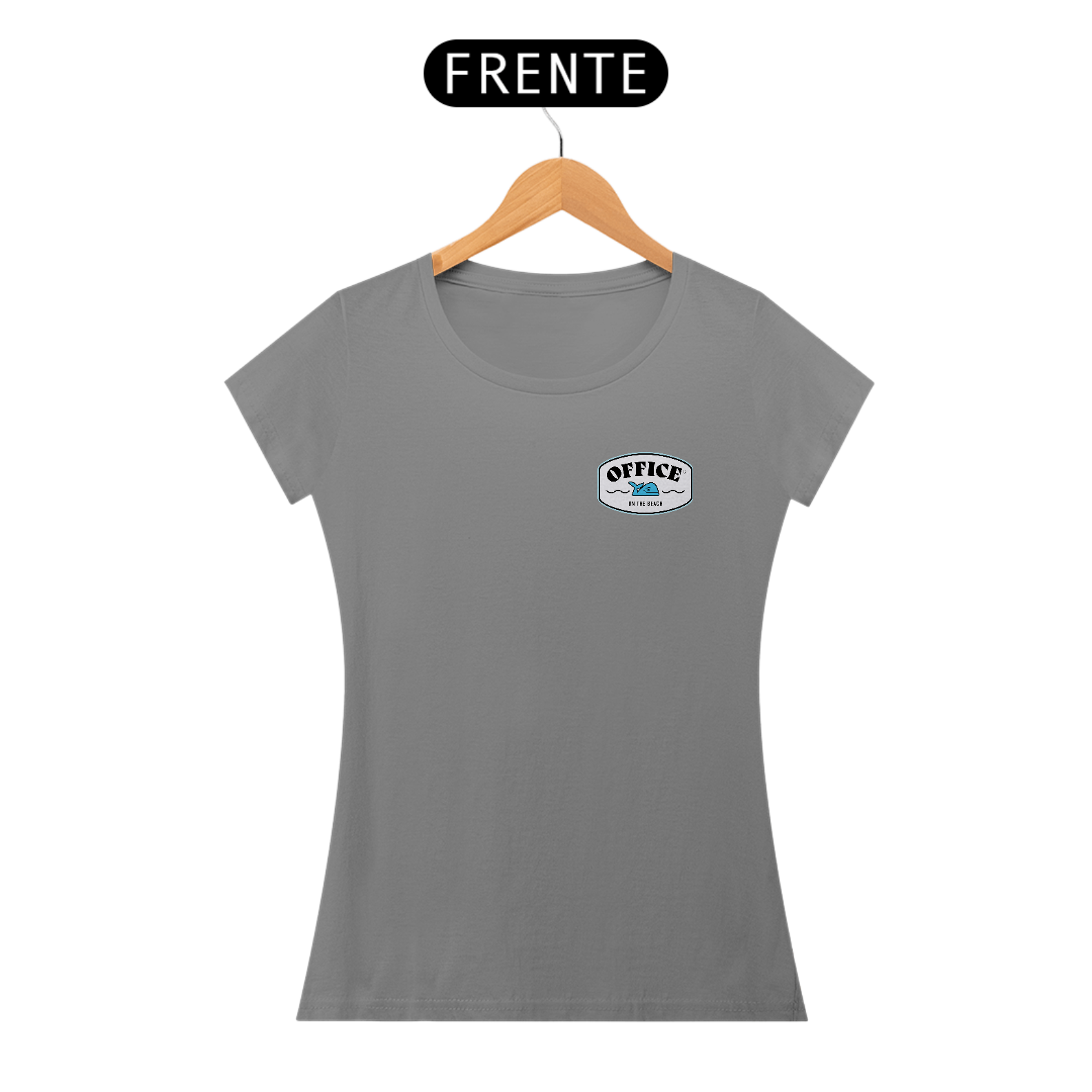 T-Shirt Fem. Office on the Beach