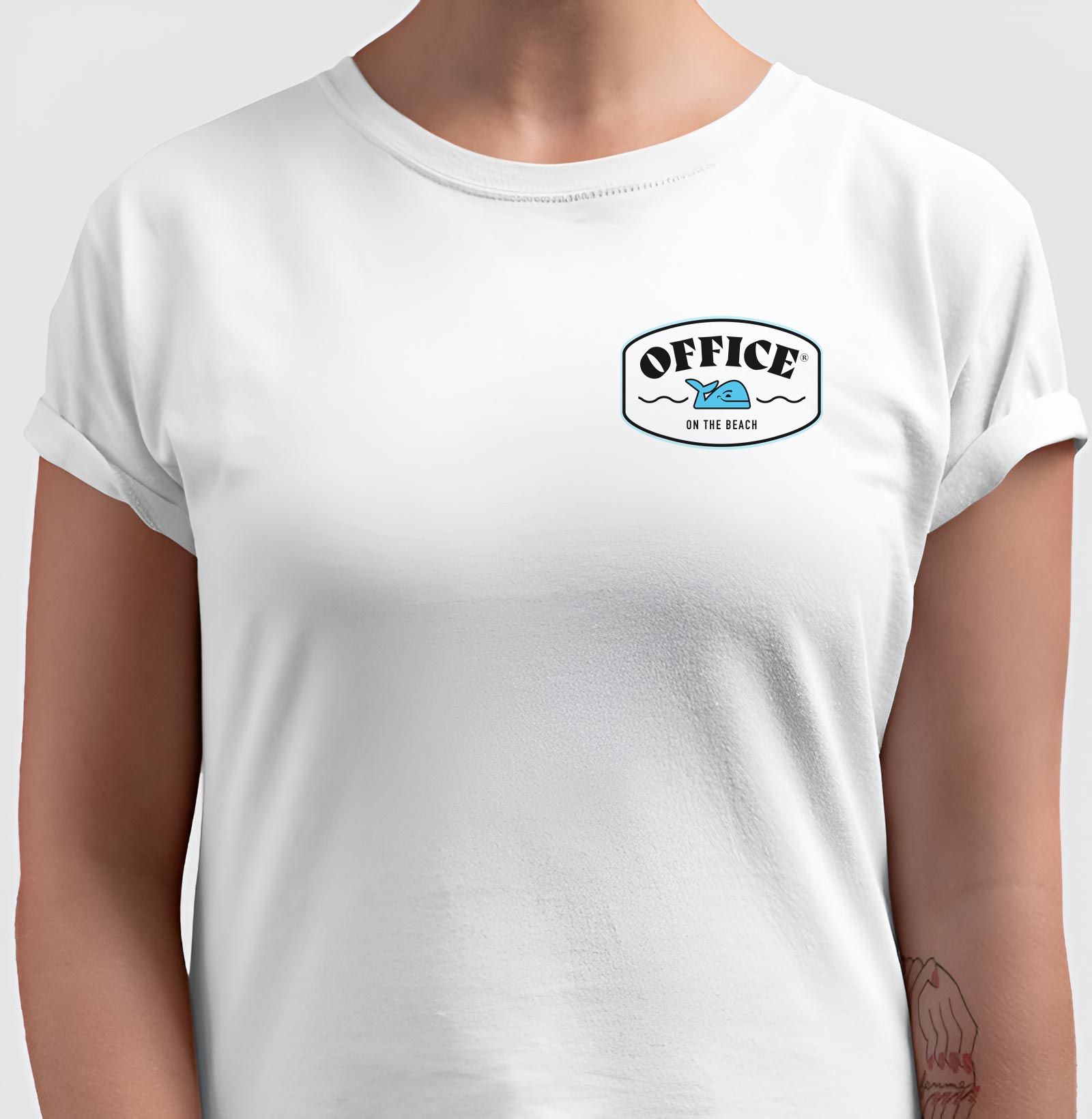 T-Shirt Fem. Office on the Beach