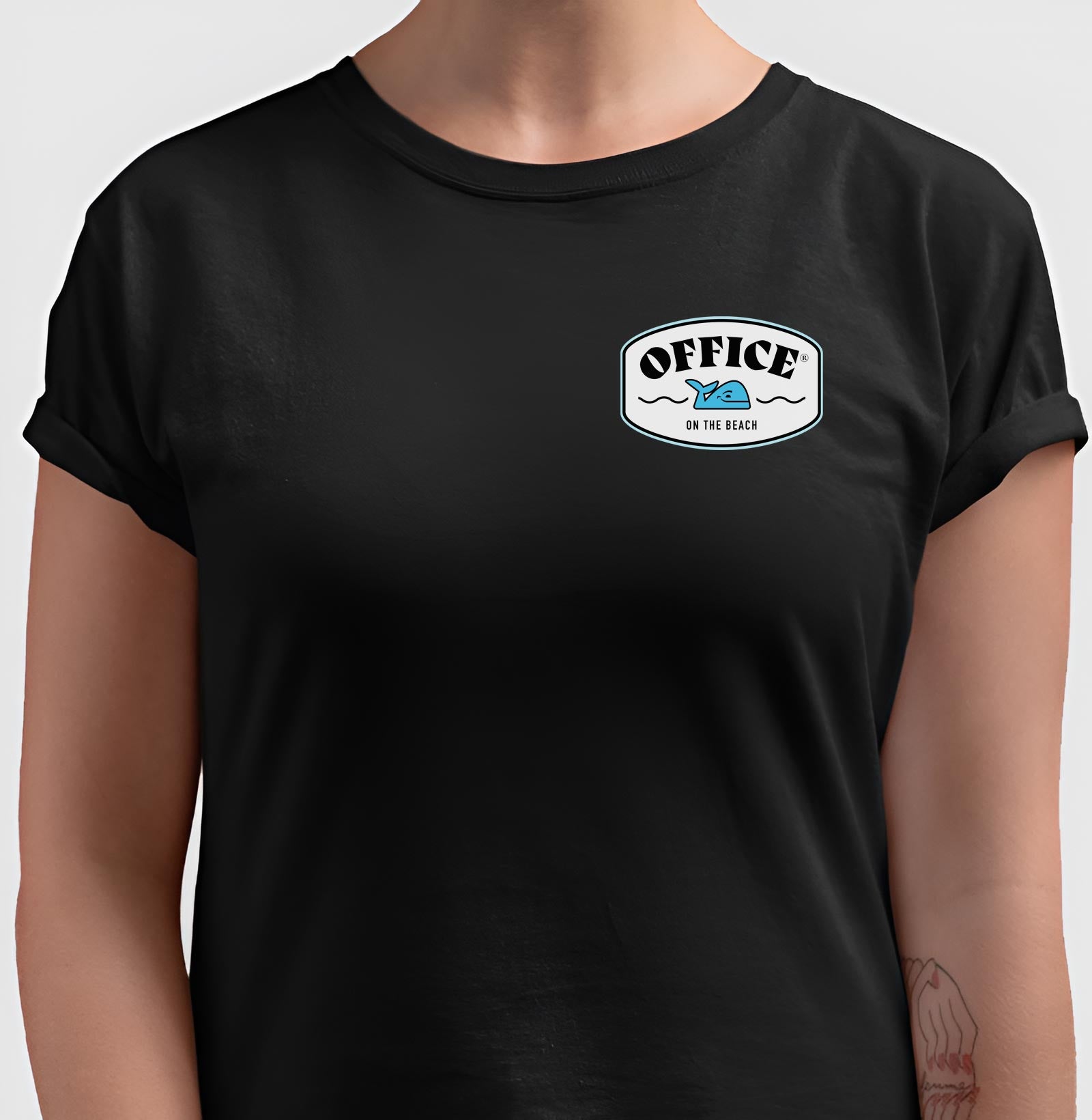 T-Shirt Fem. Office on the Beach