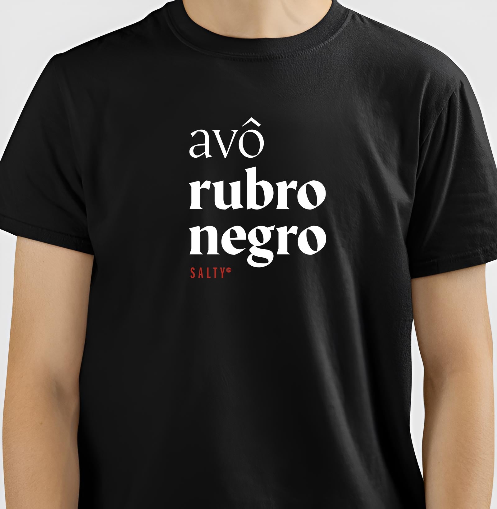 Camiseta Avô rubro negro