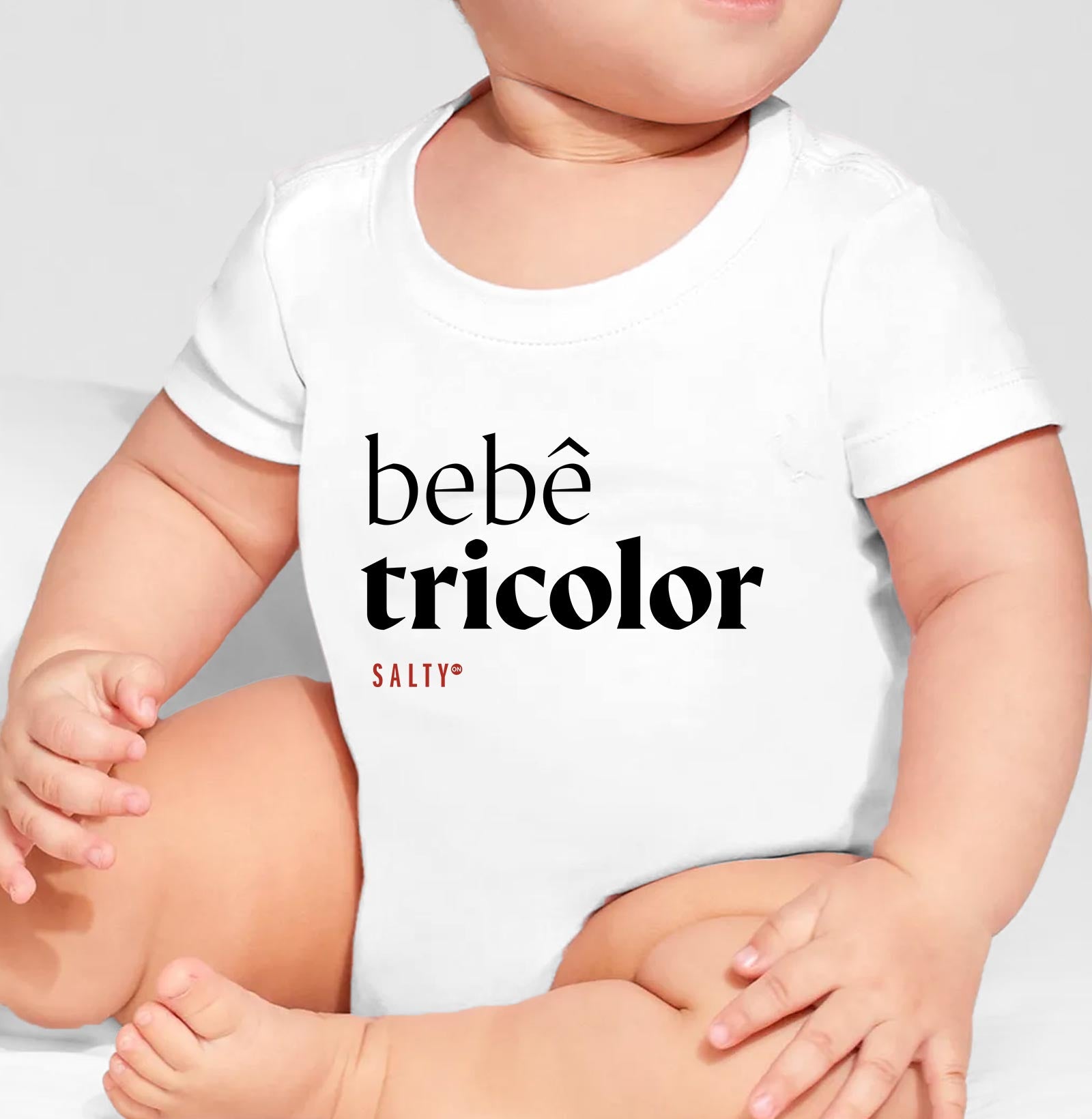 Body Bebê tricolor